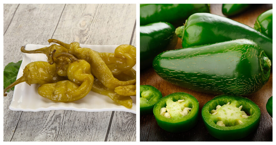 Pepperoncini vs Jalapeño