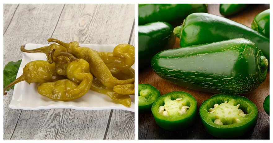 Pepperoncini vs Jalapeño