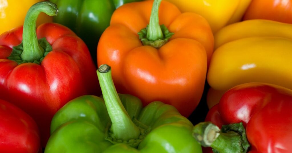 Bell pepper appearance and taste