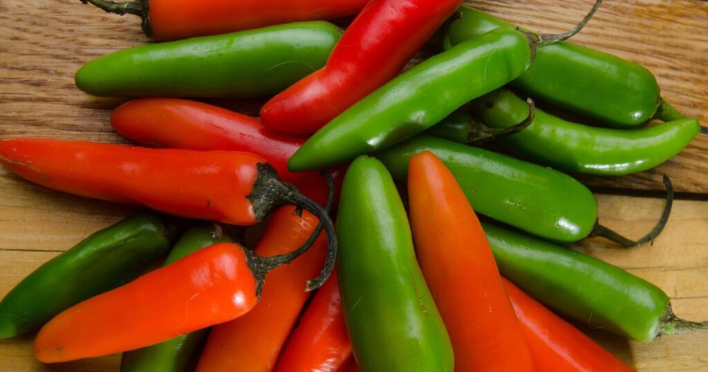 Health benefits of serrano pepper