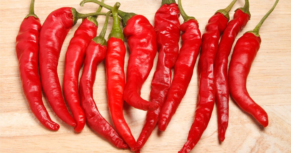Health benefits of eating hot peppers