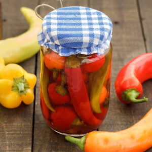 Hot pepper vinegar recipe