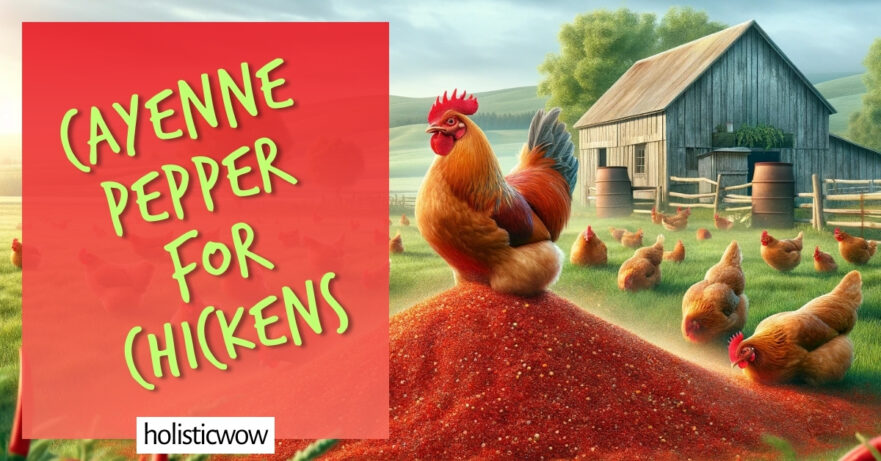 Cayenne pepper for chickens