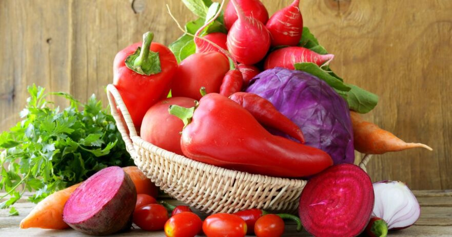 Red vegetables