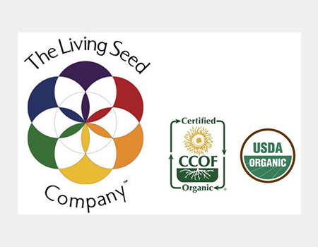 The Living Seed Company logo