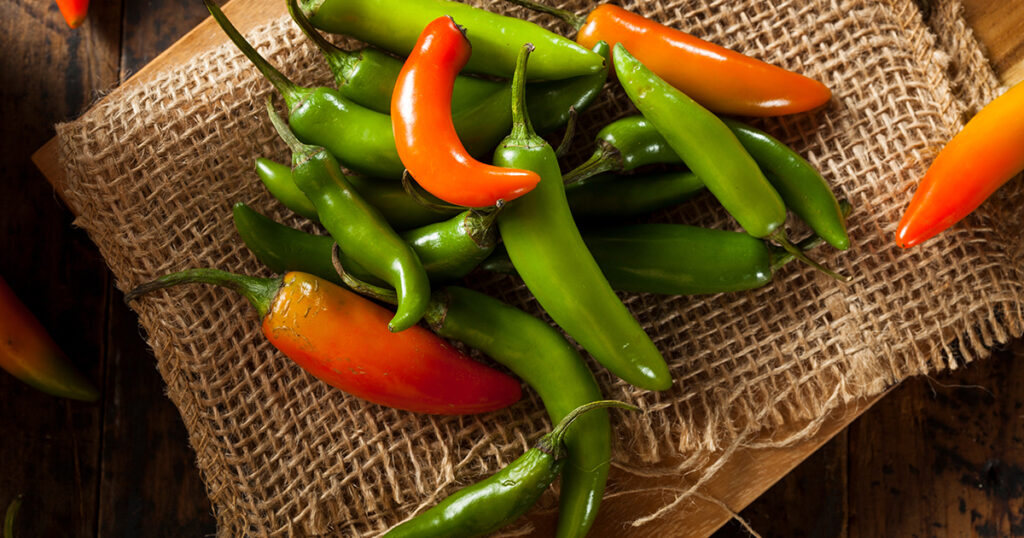 Serrano peppers