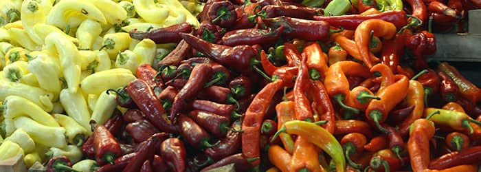 paprika variations from Hungary