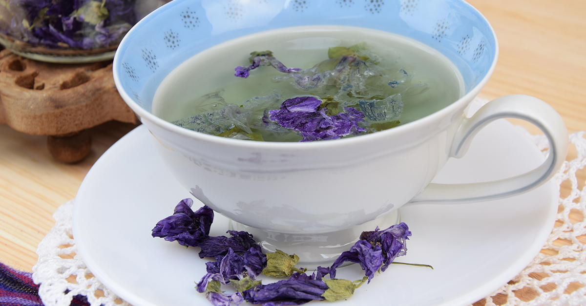 Common mallow tea for constipation