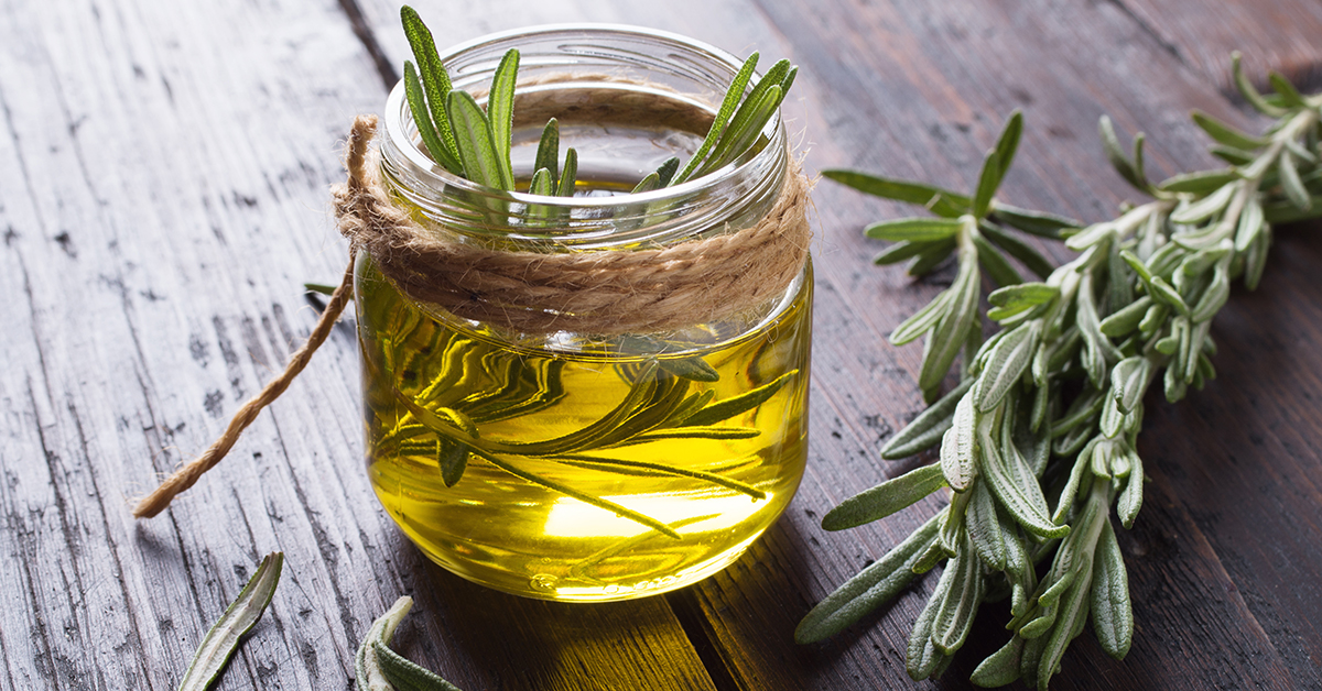 Rosemary and nettle oil