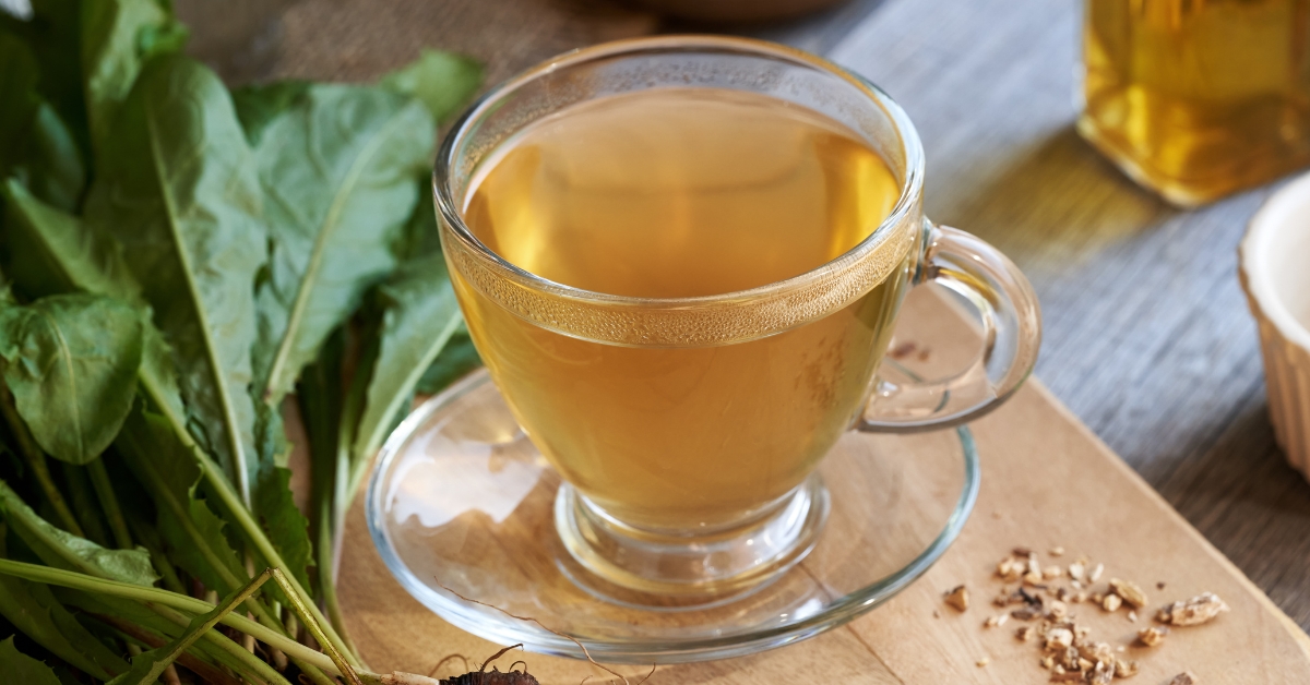 Herbal tea for balancing hormones