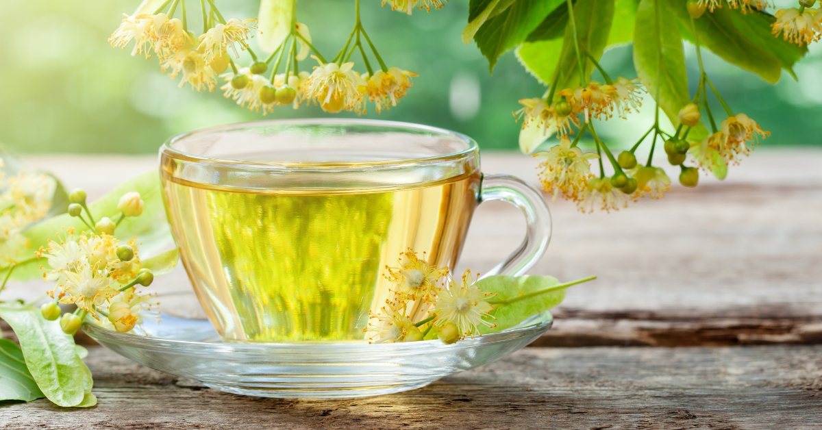 Lower blood pressure with herbal tea