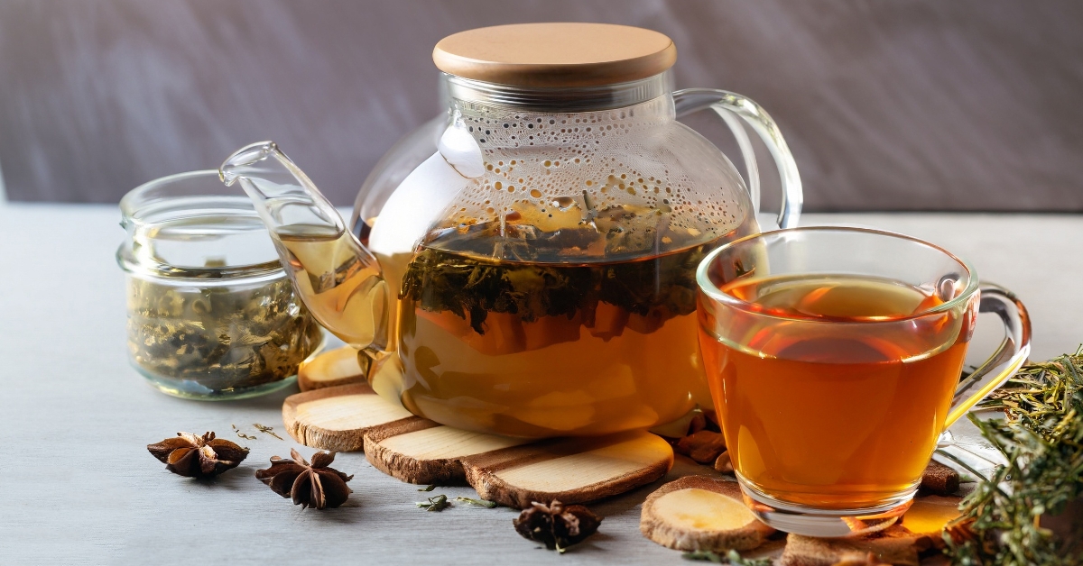 Tea for controlling hormones