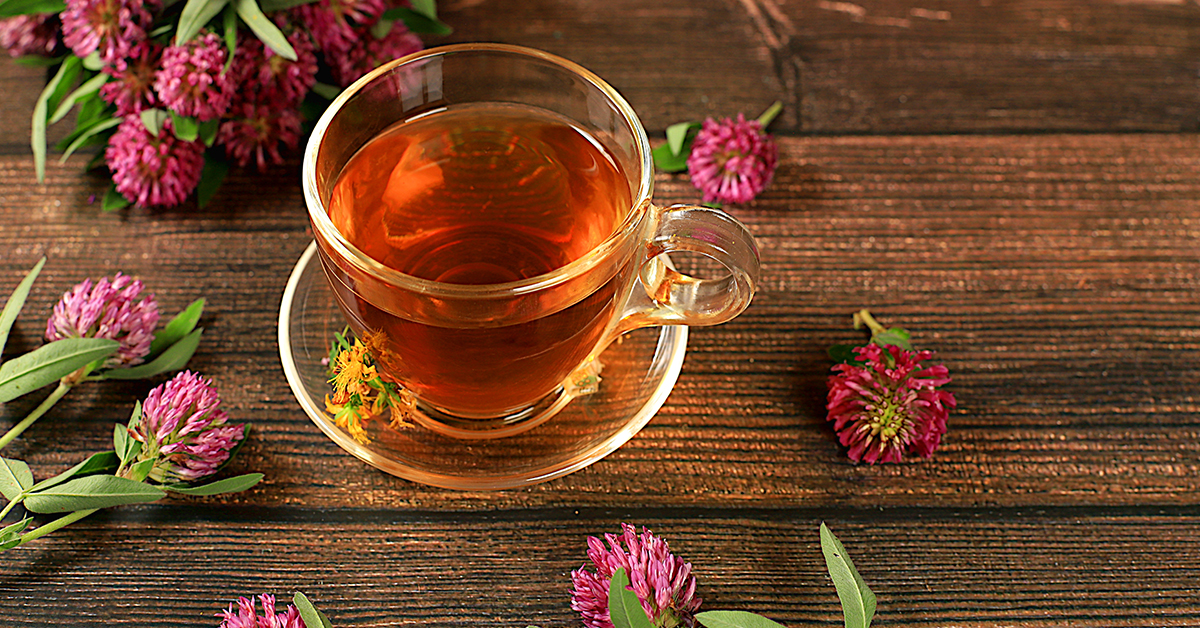 Tea for hot flash relief