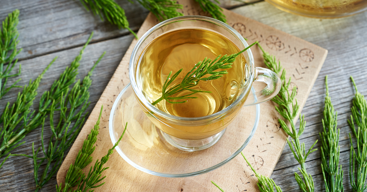 Tea that promotes healthy urination