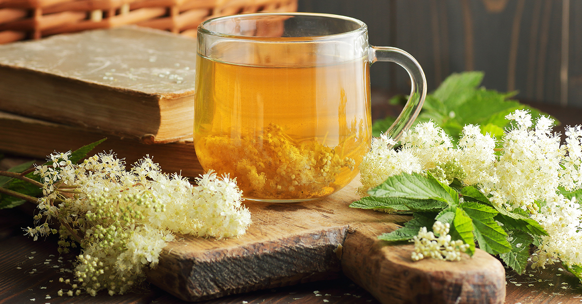 Herbal tea for better digestion