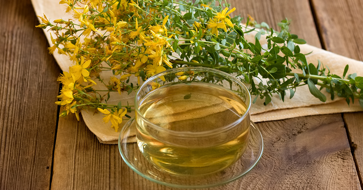 Tea for better sleep and mood