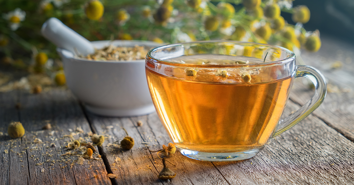 Tea for headache relief