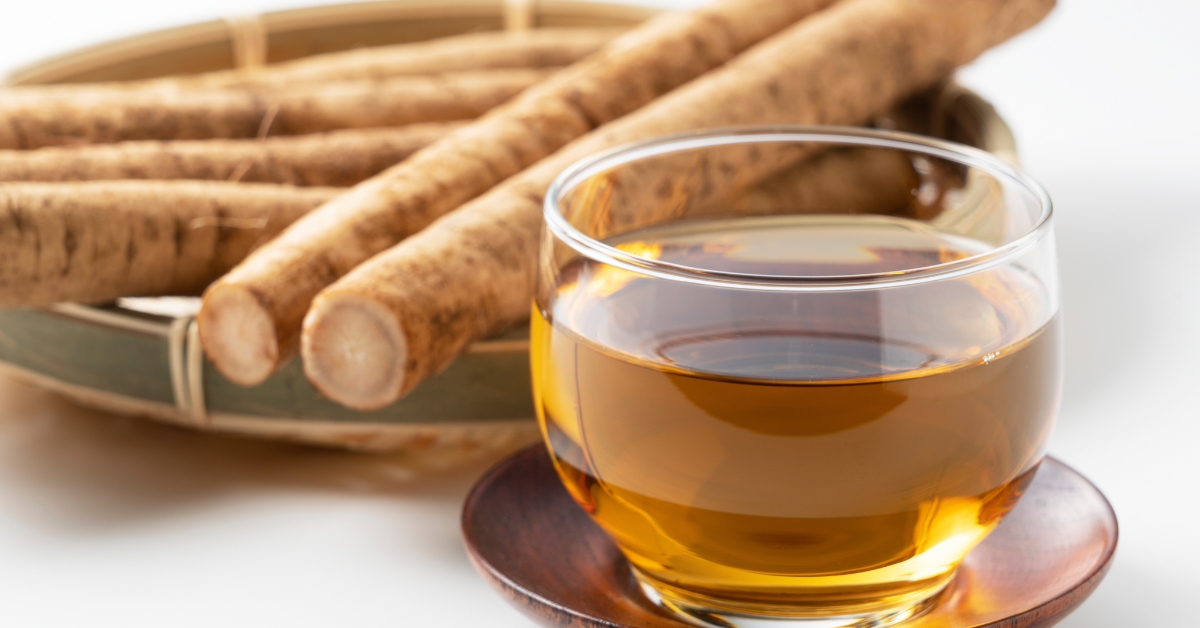 Herbal tea for eczema relief