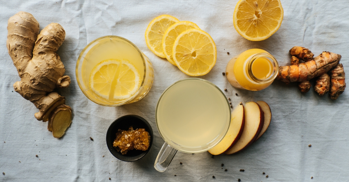 Tonic with dried herbs