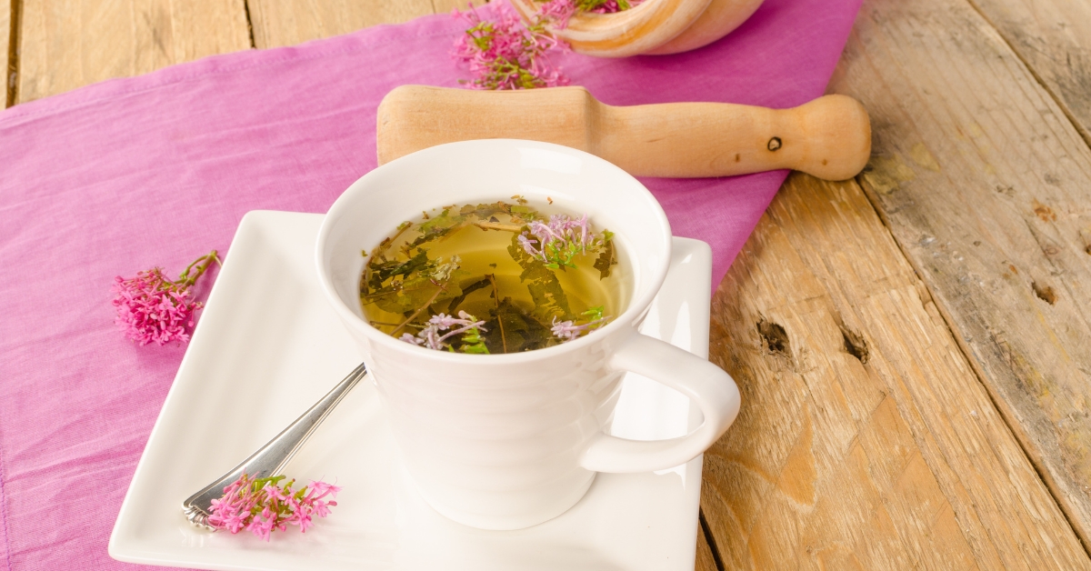 Herbal tea for hot flashes