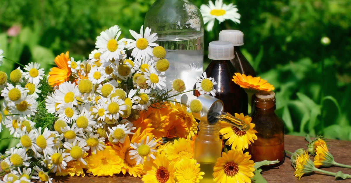 Herb mix for eczema relief