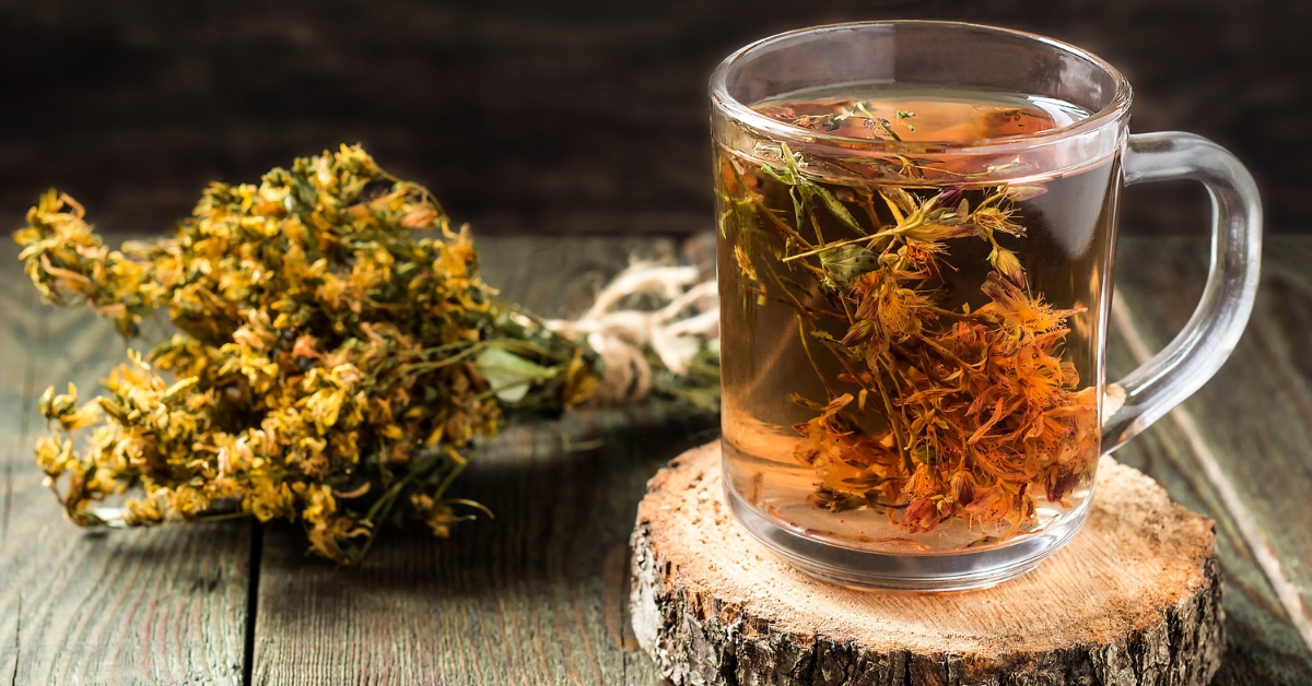 Herbal tea for mood