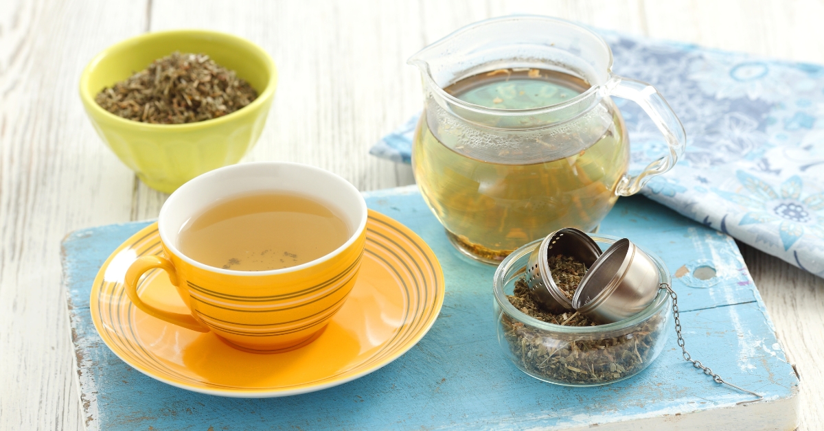 Tea for soothing stomach discomfort