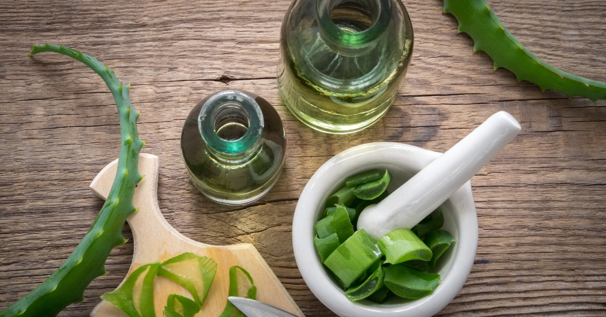 Herbal mixture with aloe vera