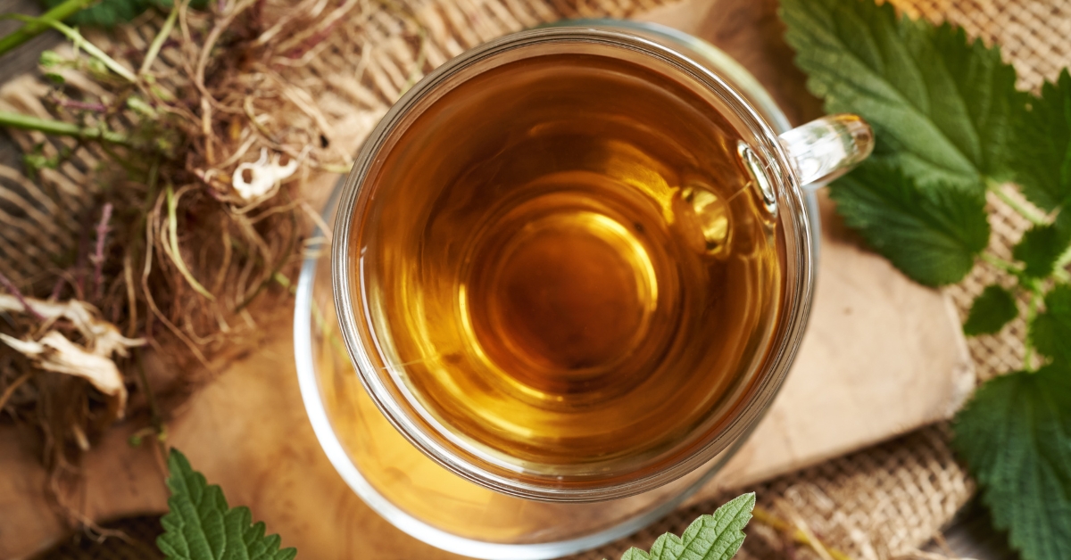Prostate supporting herbal tea