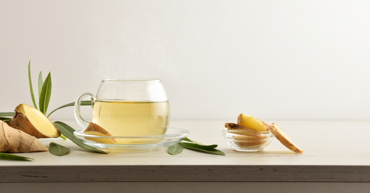Herbal blend for soothing stomach pain