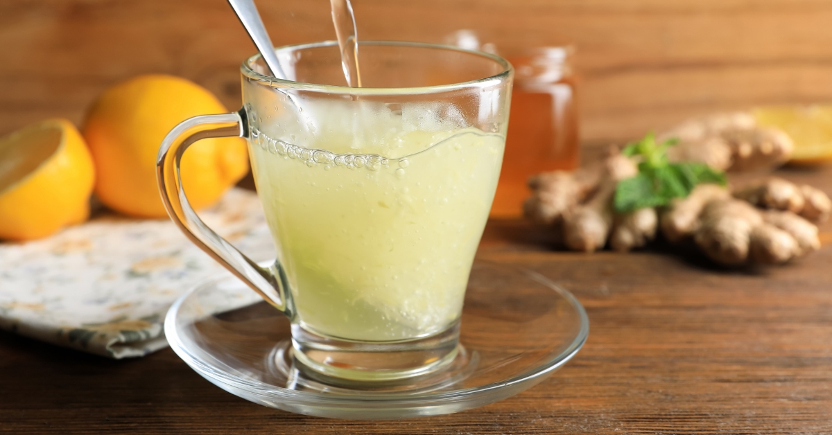 Herbal drink for sinus cleansing