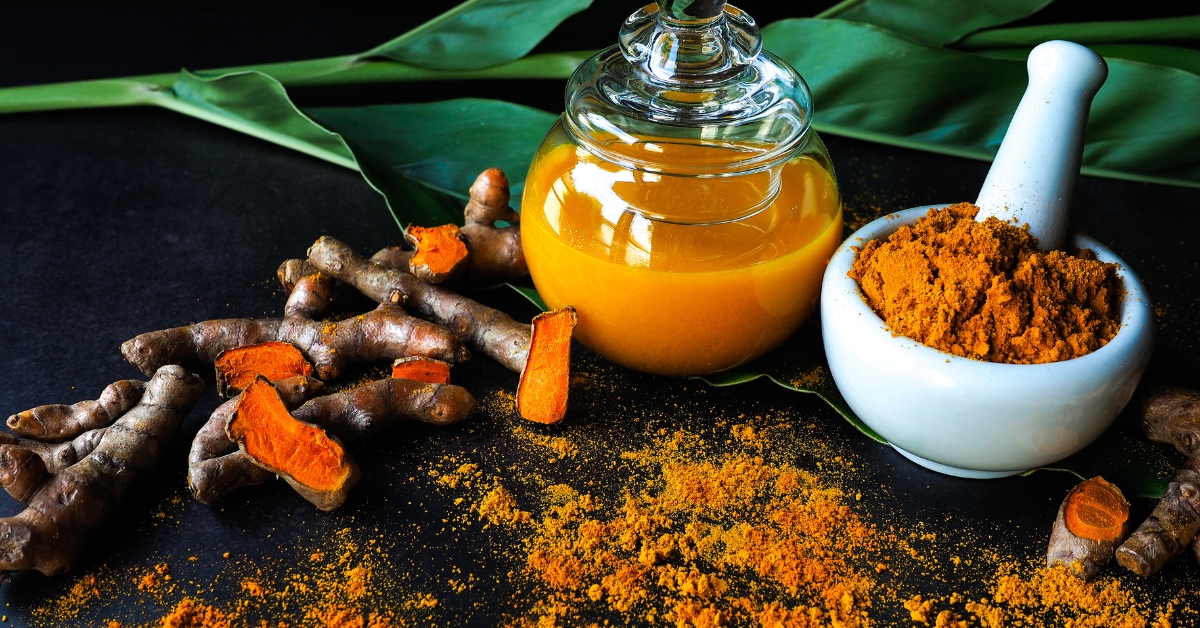 Herbal mix for ulcers with turmeric