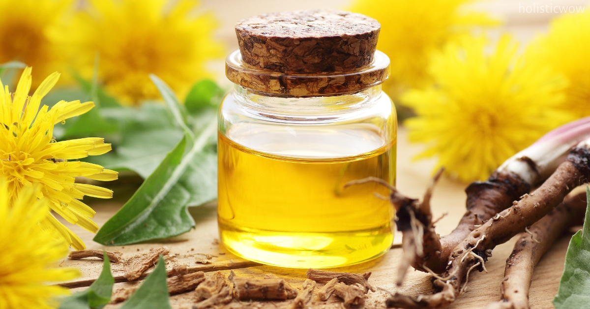 Dandelion for skin hydration