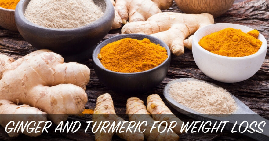 Ginger and turmeric for weight loss